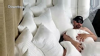 Sex with soft pillow