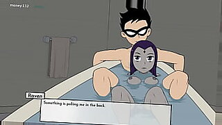 Raven naked porn comic