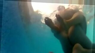 Swimming teacher fucking student in water